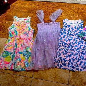 Gorgeous girls Lilly Pulitzer dresses (size 8-10)